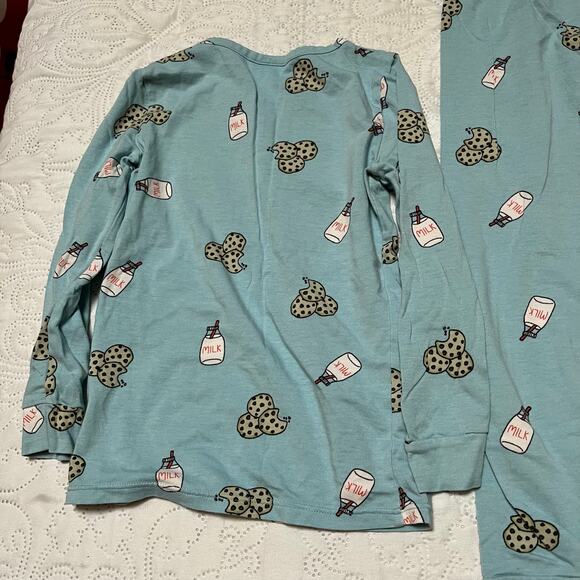 Lovey & Grink Milk and Cookies Modal Two Piece PJ Set Size 4T - Picture 6 of 8